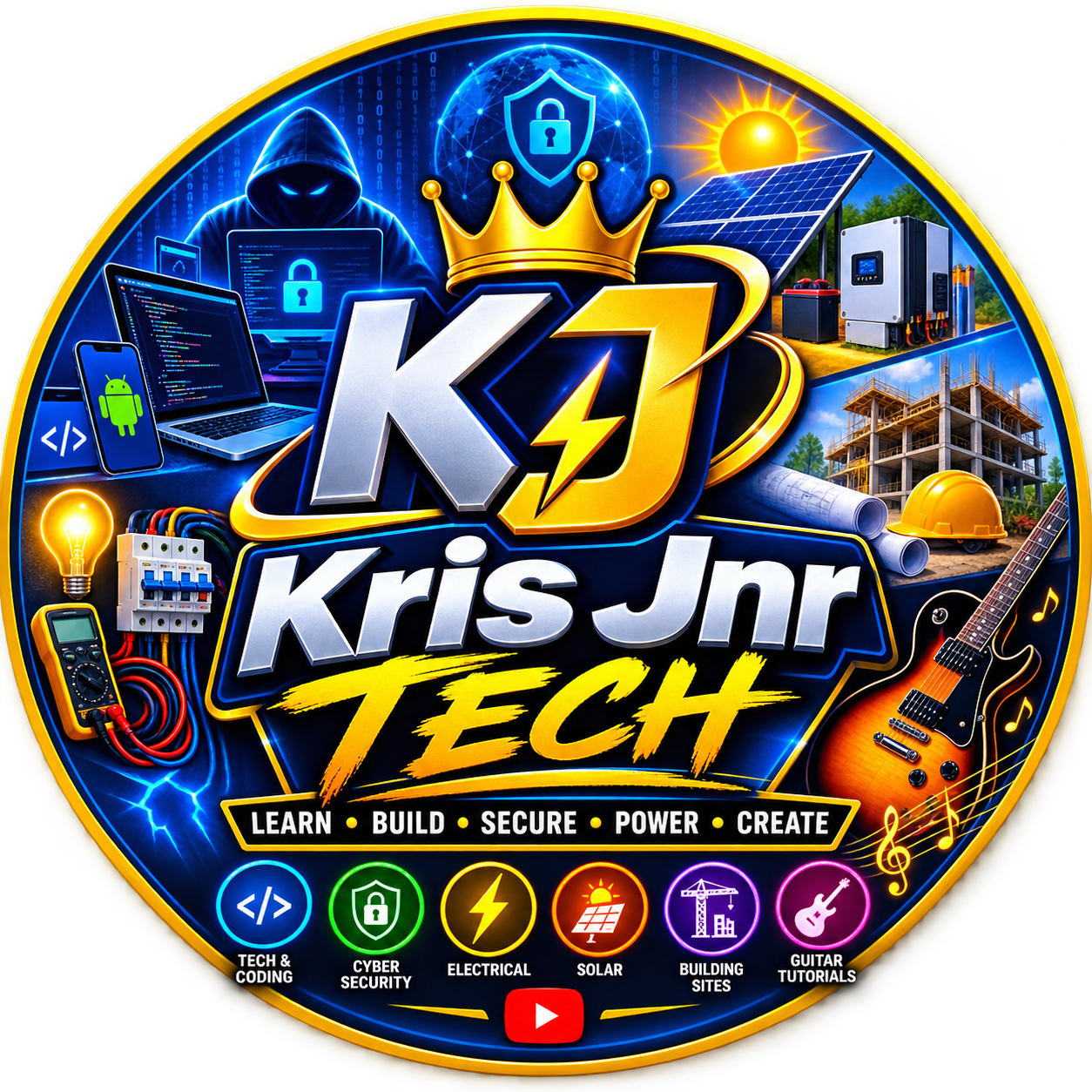 Kris Jnr TECH Logo
